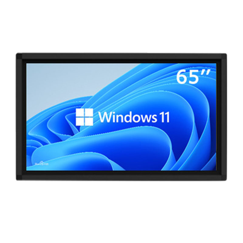 65 inch windows Kios layar Tutul